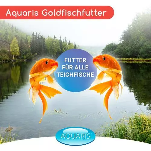 (15,98 EUR pro kg) AQUARIS Goldfischfutter 500g / 3 mm