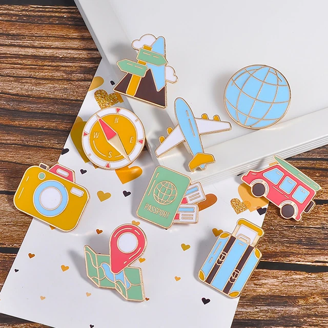2 pz spille segnaletica stradale personalizzate divertenti spille creative spille decorative per