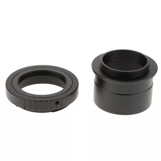 2" to T2 M42*0.75 Telescope Mount Adapter+T Ring for Canon/Nikon/Sony Camera