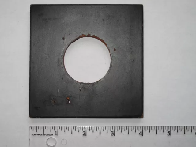 For Graflex Speed Graphic, Crown, etc - 4x4" LENS-BOARD, Type C - Large Format