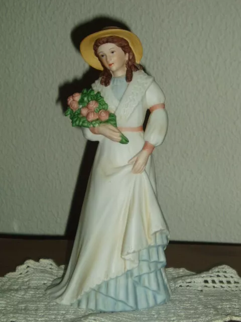Home Interiors & Gifts Victorian Figurine Charlotte Rose Homco