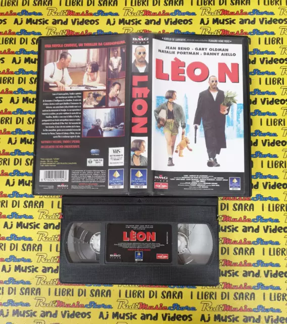 VHS*film LEON jean reno gary oldman natalie portman danny aiello filmauro*(F138)