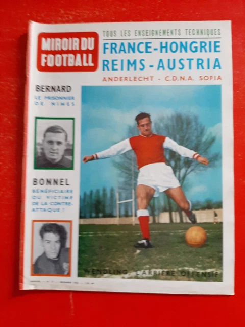 Miroir Du Football N°4 1959 – Spécial Stade De Reims – Kopa Fontaine Piantoni