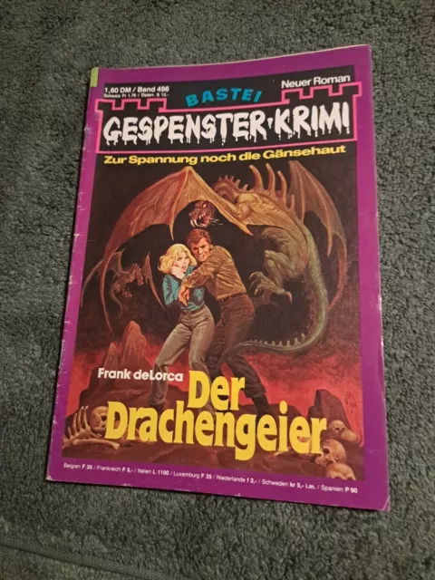 Gespenster-Krimi Heft 496 • Der Drachengeier • von Frank deLorca