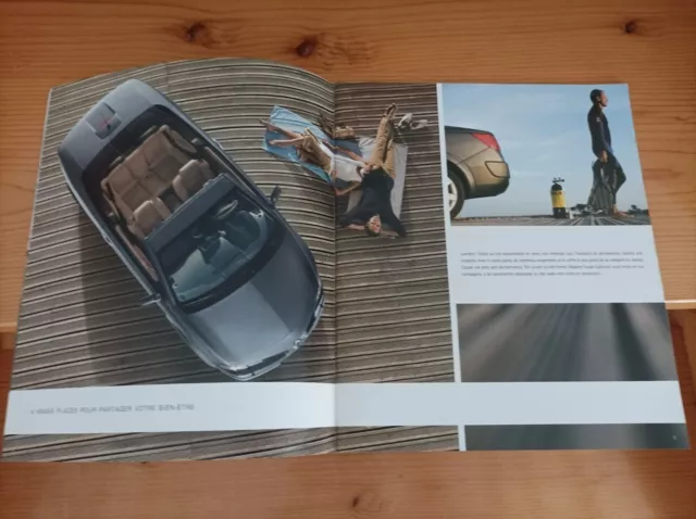 Brochure / Catalogue RENAULT Mégane Coupé / Cabriolet . Septembre 2006 .  2