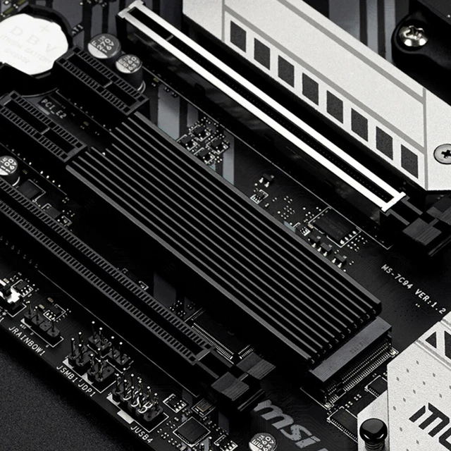 6 Pad Termici Uxcell Per M.2 2280 70x22x1.5mm - Dissipatori Per SSD NVMe