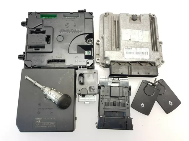 Renault Laguna Coupe 2009 3.0 DCI Motorsteuergerät Modul ECU Kit Set