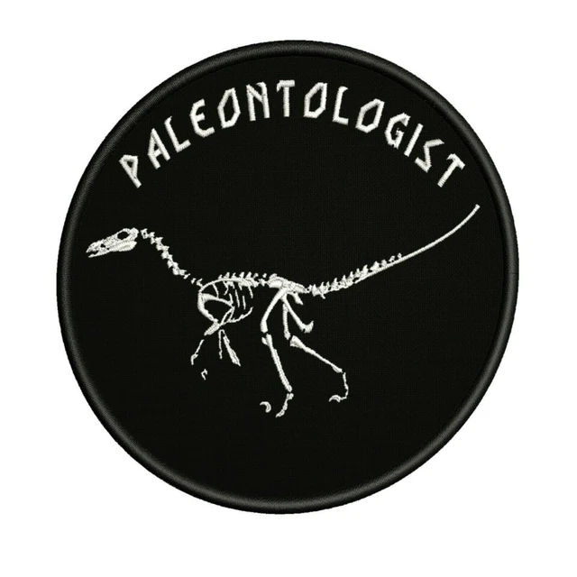 JURASSIC PARK JURASSIC World Movie Ranger Logo Embroidered Iron-on ...