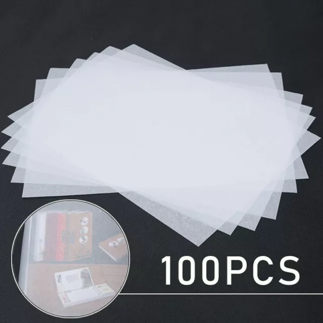 Papier de traçage translucide transparent idéal pour art et design 100 feuille