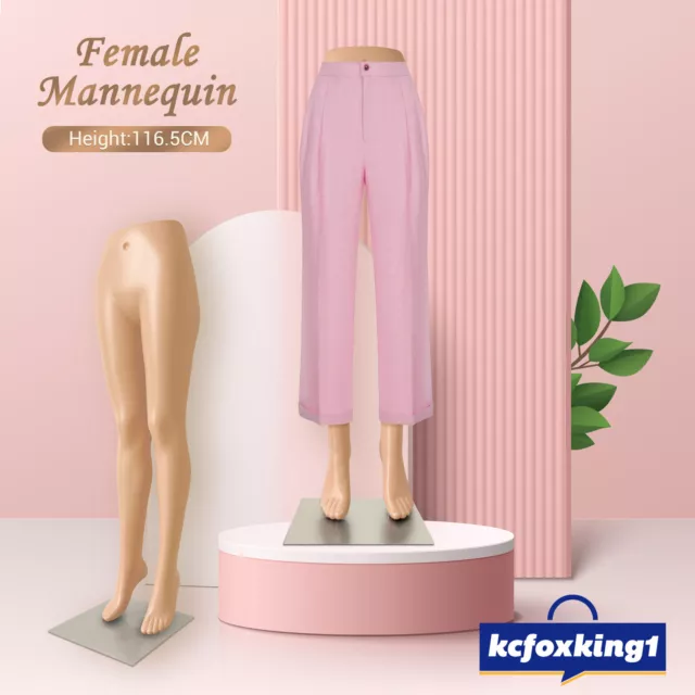 Female Mannequin Model Clothes Dressmaker Torso Manikin Dummy Half Body Stand