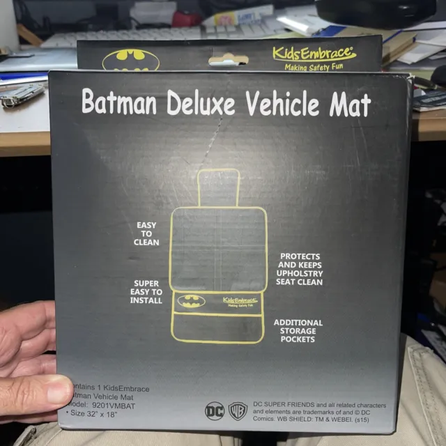 KidsEmbrace WB KidsEmbrace Batman Deluxe Vehicle Protector Mat New! Free Ship!