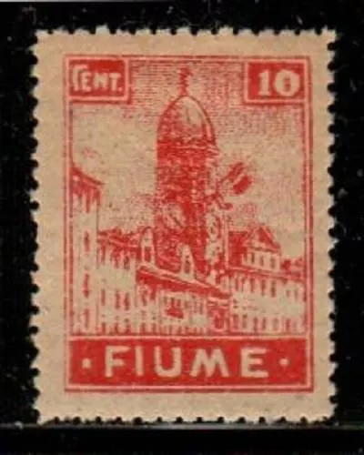 Fiume Scott 30a Mint hinged (Catalog Value $25.00)