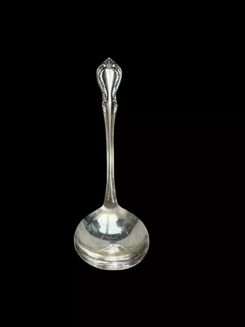 Wm.a. Rogers Chalice/Harmony Silver Plate Gravy Ladle Oneida 1958         Box 44