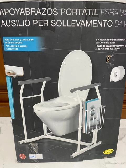 Sostegno per wc universale, ausilio per bagno disabili NUOVO