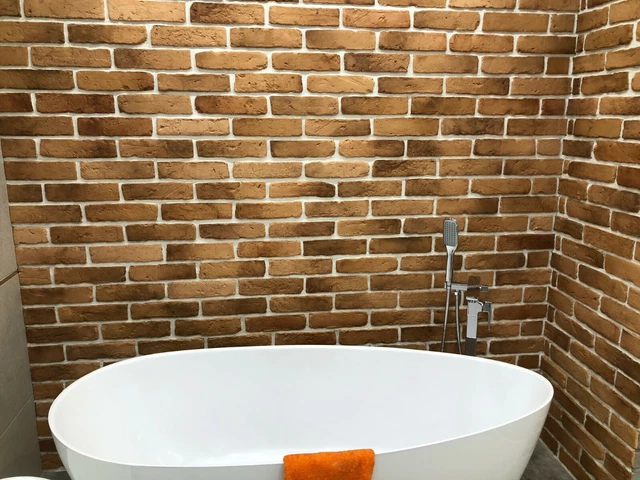 Piastrelle vecchio mattone beige marrone