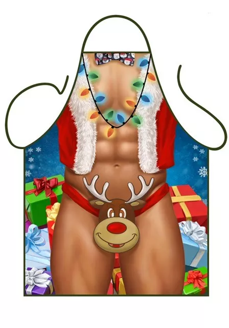 Ho Ho Ho! Sexy Santa, Signor Natale, Jingle Bells! Grembiule Novità