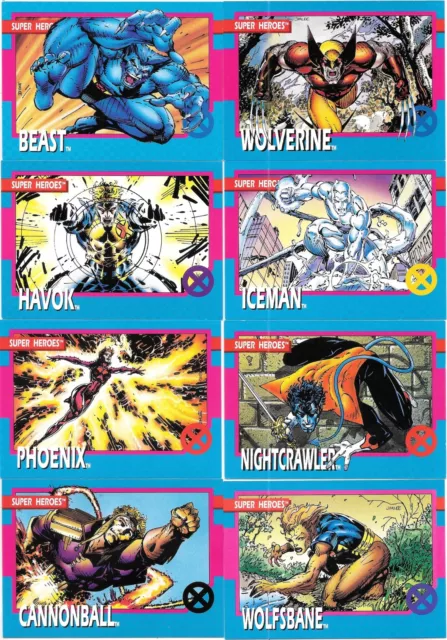 Marvel Comics X-Men Series 1 Trading Cards Impel 1992 NEAR MINT YOU CHOOSE CARD