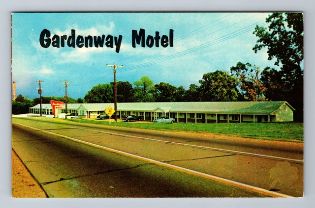Villa Ridge MO- Missouri, Gardenway Motel, Scenic Exterior, Vintage Postcard