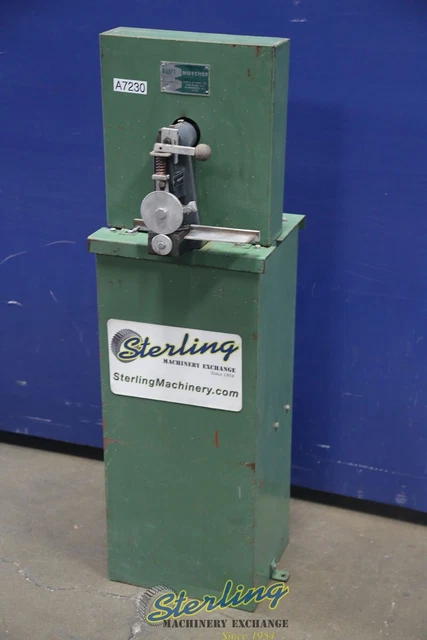 16 Ga., Used Ruoff Power Notcher, Mdl. #1, A7230