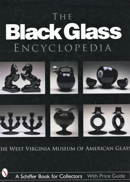 Antique Vintage Black Glass - Makers Marks Patterns Dates Values / In-Depth Book