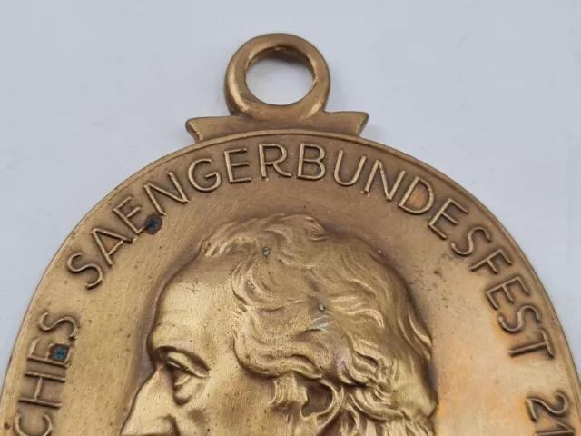 Medalie Saengerbundesfest im Goethejahr 1932 Frankfurt am Main #2313174 2