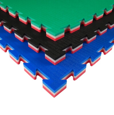 Tatami Materassine Tatami in EVA misura 100x100cm spessore 4cm incastro reversibile 