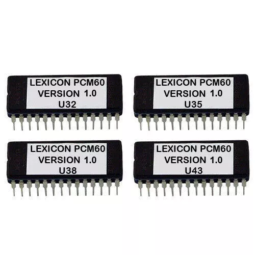 Lexicon PCM60 Firmware OS Update Eprom Logiciel Version 1.0 Eprom Pcm-60