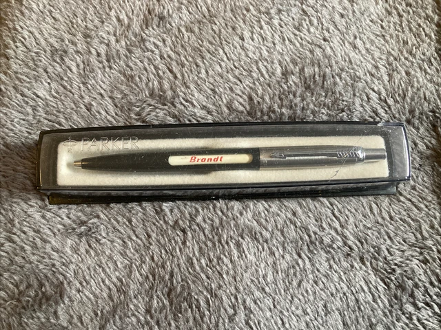 Stylo Bille Parker Publicitaire Brandt Vintage - Sans Encre - Occasion - Objet De Collection