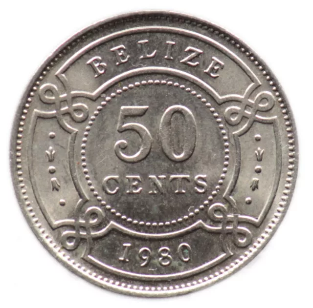 50 Cents 1980 Belize - Elizabeth II