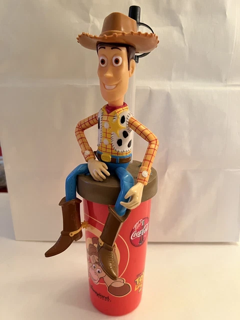 Disney Parks Exclusive Woody Souvenir Sipper Cup Toy Story 2 Bullseye Pixar