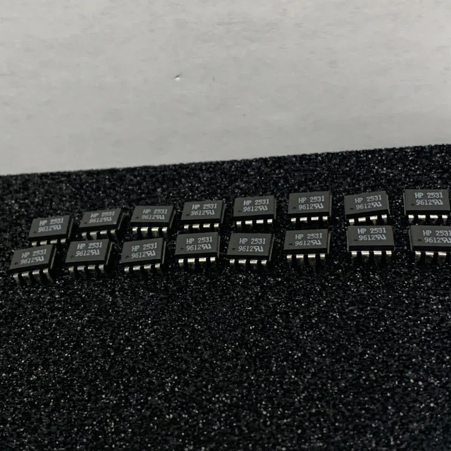 HCPL-2531 HP Optocoupler DC-IN 2-CH Transistor With Base DC-OUT 8-Pin MDIP 17PCS