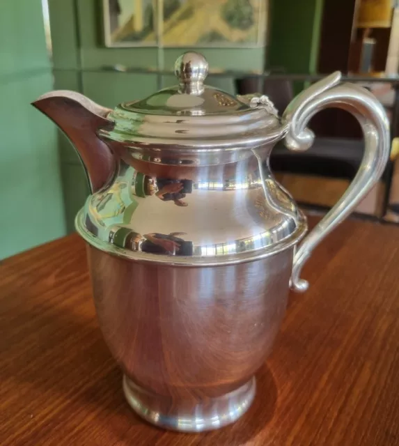 Elegant Art Deco 40s Hecworth EPNS Coffee Pot