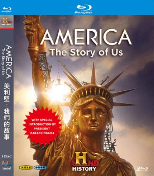 AMERICA THE STORY of Us： 2024 TVSeries Bluray DVD BD 3 Disc All Region