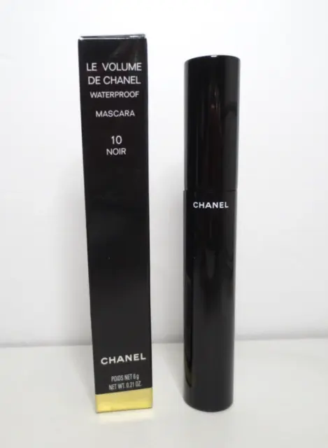 Chanel Le Volume De Chanel Waterproof Mascara #10 Noir 0.21 Oz Boxed