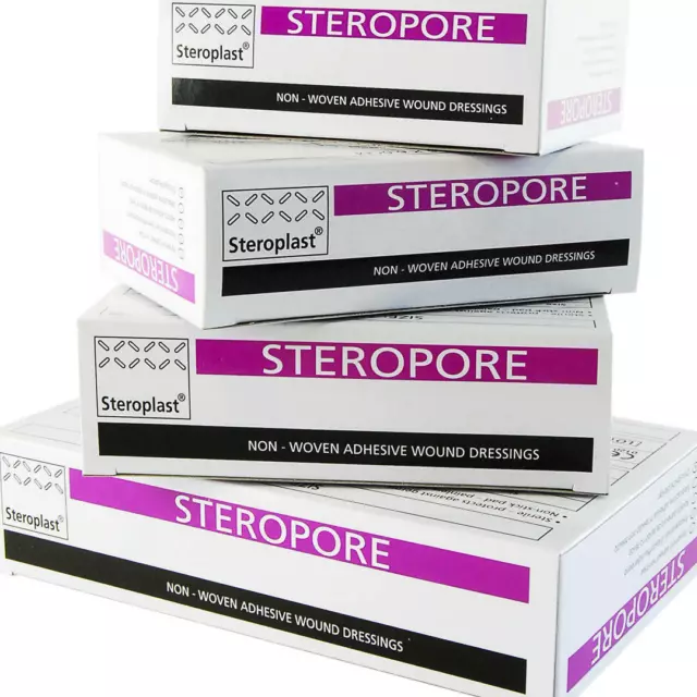 Steropore Adhesive Wound Dressing hypoallergenic adhesive plaster - all sizes