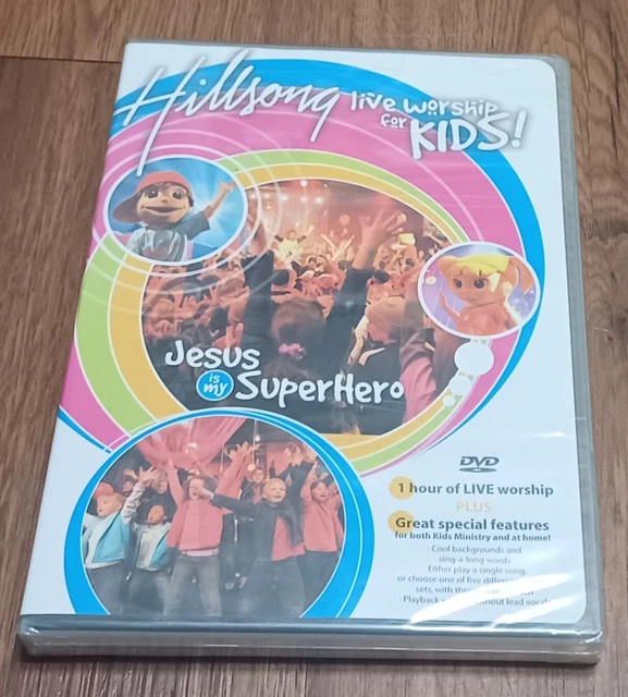 Hillsong Jesus Is My Superhero - Kids - DVD, Worship, Ministry, Sing Along New