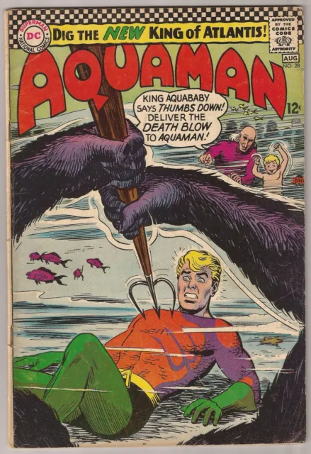 Aquaman #28 Fine- 5.5