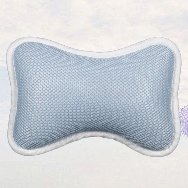 Cojines de baño para adultos permeables secado rápido malla de aire bañera red de almohada