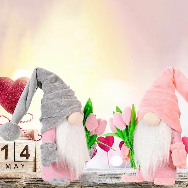 Gnomes Bambola Gonks Buona Fortuna Casa Mother'S Giorno Peluche Romantico