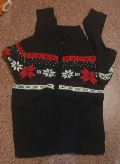 Maglione collo alto con zip lana 1st american Maglia TG xxl