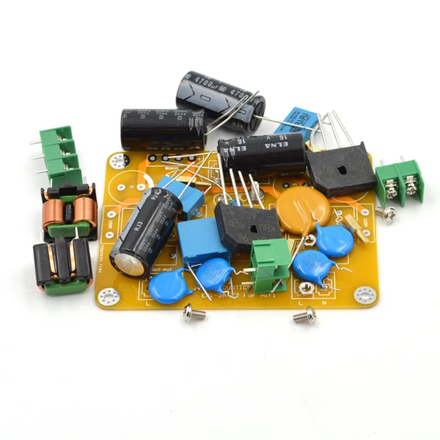 1 PIÈCE HIFI AC Power Line Dual EMI Filter Module 440W Version Kit DIY ...