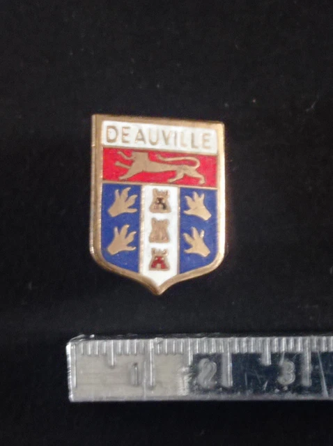 ANCIENNE BROCHE EMAILLEE RELIGIEUX DIOCESE DU MANS REF03964J