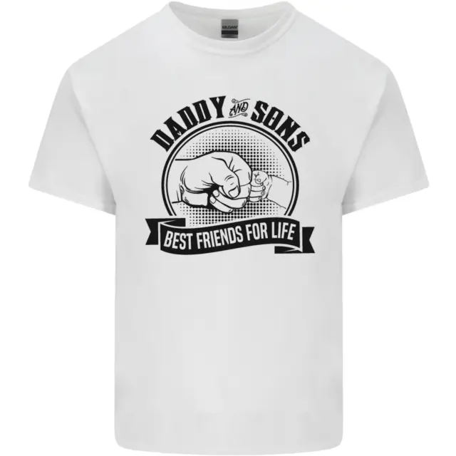 T-shirt da uomo in cotone Daddy & Sons Best Friends Fathers Day