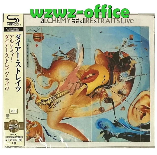 Dire Straits Live SEALED BRAND NEW 2SHM-CD Alchemy - Live London 1983 Japan OBI*