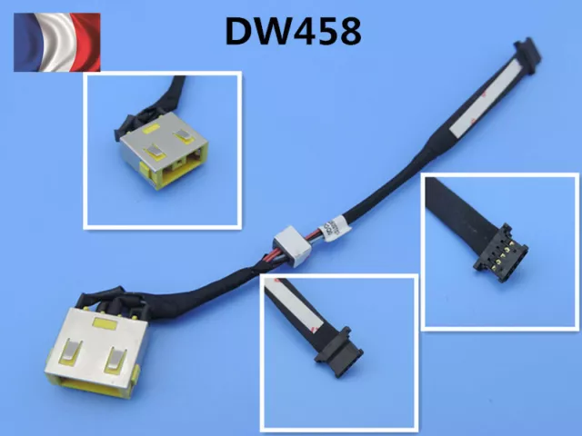 DC POWER JACK HARNESS PLUG IN CABLE pour Lenovo Ideapad Yoga 2 13" Dc30100Q500 f