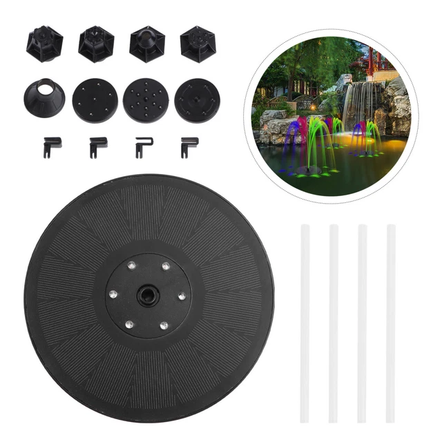 Bath Fountain Spray Head Solar Fountain Nozzle Water Pumps Outdoor