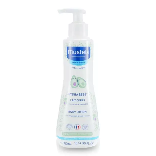 Mustela Hydra-Bebe Body Lotion With Organic Avocado - Normal Skin 300ml/10.14oz