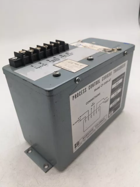 Scientific Columbus CT-510P-A7 Current Transducer Gray 0-5A 4-20mA 120VAC 60Hz