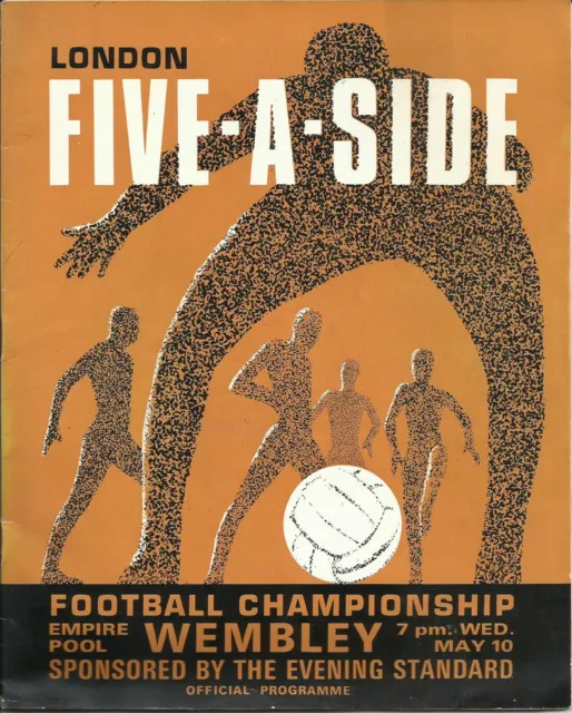 Evening Standard London 5-A-Side Football Championship 1967 Official Programme