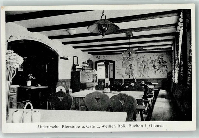 13935066 - 6967 Buchen Gasthaus zum Weissen Ross Gaststube Klavier